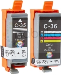 Komplet tuszy do CANON PGI-35 CLI-36 czarny +kolorowy