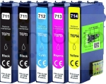 Tusze do  Epson T0711 T0712 T0713 T0714 