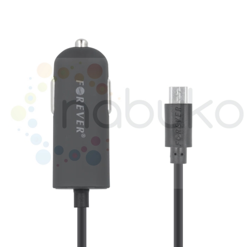 Ładowarka samochodowa Forever Micro USB 2,1A M02 czarna1.jpg